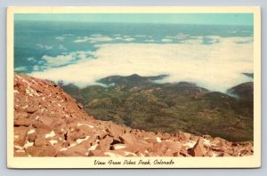 c1970 Pikes Peak in Colorado VINTAGE Postcard 0885