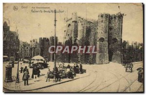 Postcard Old Gent Hat Gravenkasteel