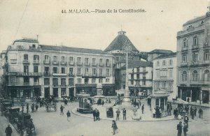 Set of 11 vintage postcards Spain Malaga