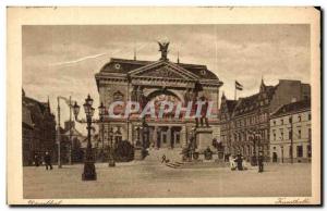 Old Postcard Kunsthalle Dusseldorf