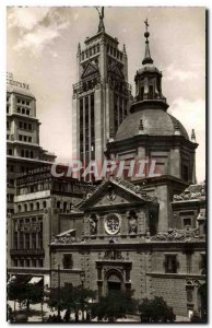 Old Postcard Madrid Iglesia de San Jose