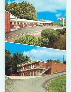 Unused Pre-1980 OLD CARS & TENNESSEE MOTEL Caryville Tennessee TN s5387