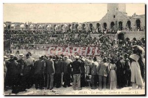 Postcard Ancient Arles Arenes bullfight Bullfight