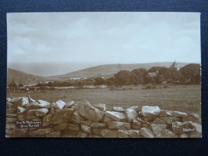 Dorset WORTH MATRAVERS From The Hill - Old RP Postcard by Copland