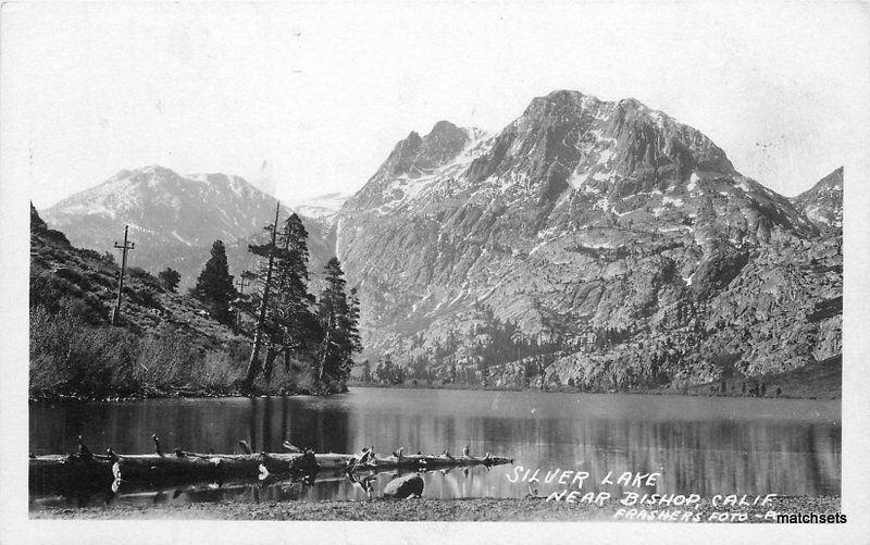 1920s Silver Lake Bishop California Frasher RPPC real photo postcard 7819