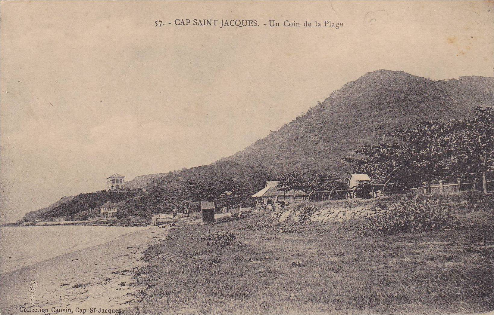 Un Coin De La Plage Cap Saint Jacques Vietnam Asia 1900