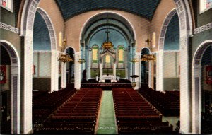 Washington Seattle St James Cathedral Interior and Altar