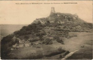 CPA MONTFAUCON Ruines du Chateau de Montfaucon - Environs de Besancon (1115923)