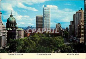 Modern Postcard Montreal Quebec Canada Dominion Square