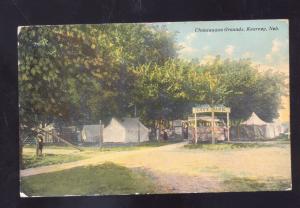 KEARNEY NEBRASKA CHAUTAUQUA GROUNDS ANTIQUE VINTAGE POSTCARD