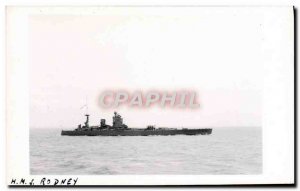 Postcard Old Ship HMS Rodney