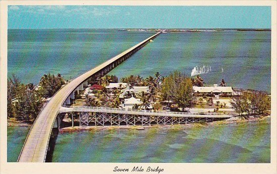 Florida Pigeon Key Seven Mile Bridge Over The The Pigeeon Key In The Florida ...