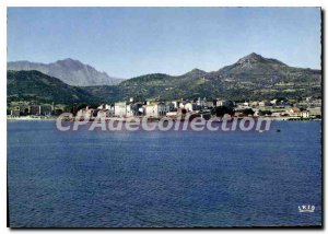 Postcard Modern Ile Rousse View Of The City Of Quays