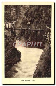 Postcard Old Bridge Achille Cazin