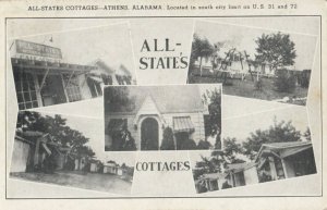 ATHENS  Alabama  1930s  All State Cottages