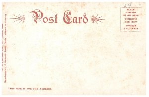 Antique Providence RI Library Postcard Vintage Architecture Germany