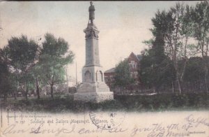 Ohio Defiance Soldiers and Sailors Monument 1906 Rotograph