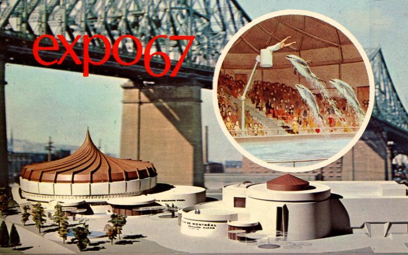 Canada - Quebec, Montreal, 1967. Expo '67. Alcan Pavilion