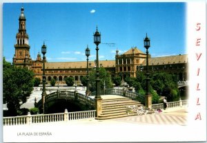 M-39229 partial View of Plaza de España Seville Spain
