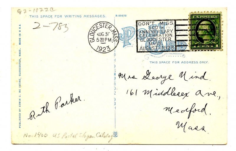 MA - Gloucester. Western Avenue