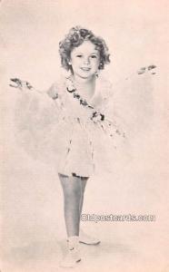 Shirley Temple Movie Star Actor Actress Film Star Unused 