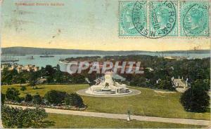  Vintage Postcard Sydney and Botanical gardens