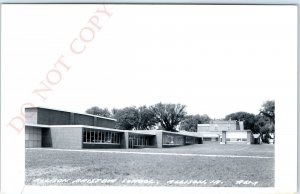 c1950s Allison IA RPPC Bristow School Building Real Photo Postcard High Vtg A102