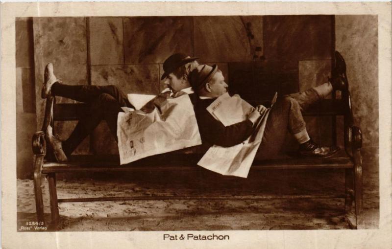 CPA AK PAT and PATACHON. Ross Verlag 3284/3 Film Star (601721)