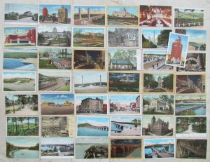 HARRISBURG PA LOT OF 43 ANTIQUE POSTCARDS