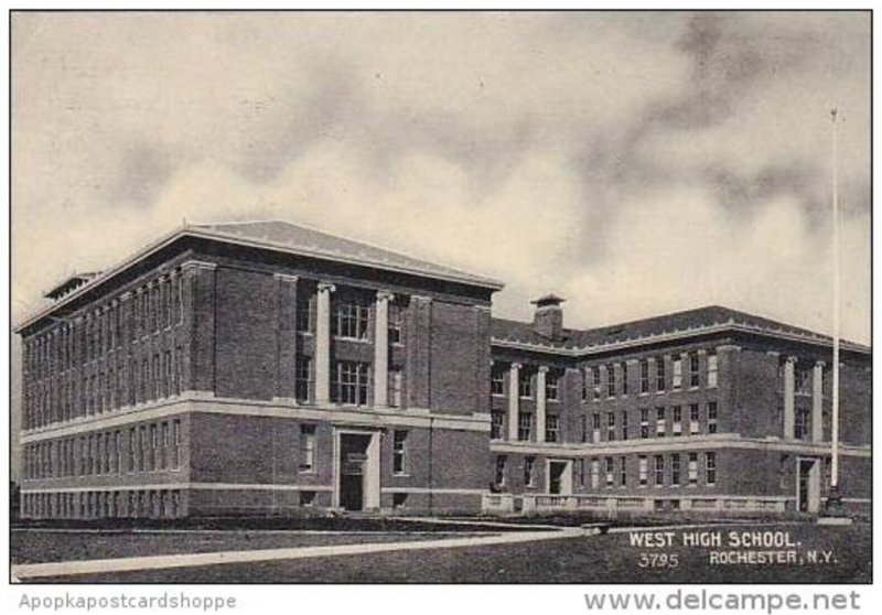 New York Rochester West High School 1908