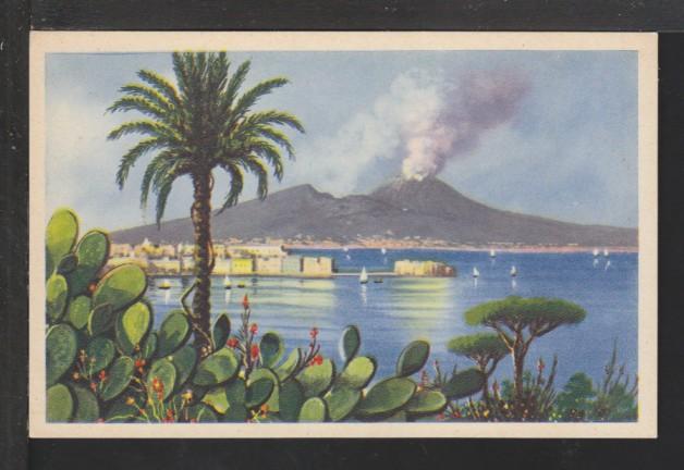 Mount Vesuvios,Volcano,Naples,Italy Postcard 