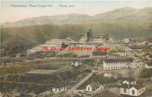 AZ, Miami, Arizona, Copper Mining Co Concentrator, Mine, Albertype 
