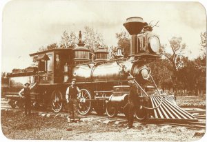 Narrow Gauge Train Locomotive D & RG #94 Baldwin 4-4-0 Denver-Rio Grande RR