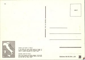 Piazza dell'Unità d'Italia Trieste Italy Vintage Cars Continental Postcard