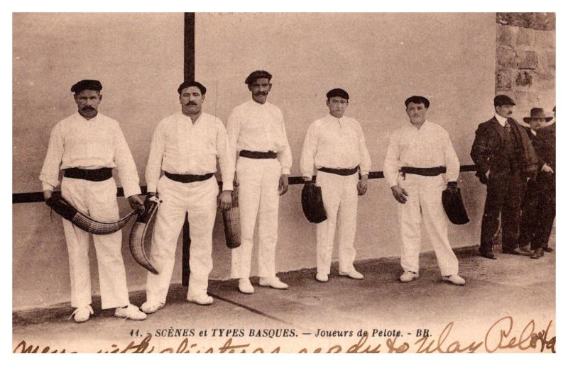  Basque Pelota , Jai Alai , Players 