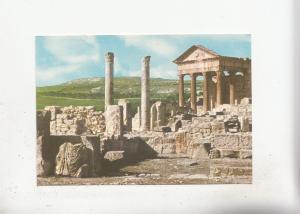 BF28033 ruines romains dougga   tunisia   front/back image