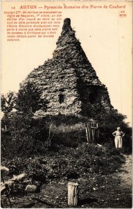 CPA Autun Pyramide Romaine (1273440)