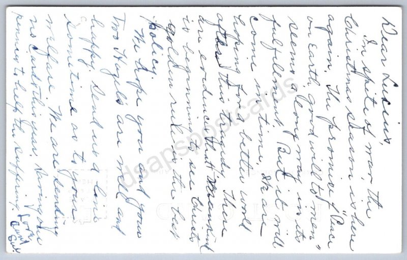 K40/ Forest Grove Oregon RPPC Postcard c40s Marsh Hall Pacific University 446