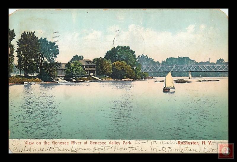 View on the Genesee River, Rochester, New York