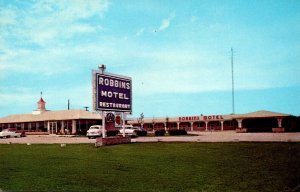 Illinois Vandalia Robbins Motel and Restaurant