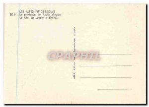 Modern Postcard The Alps Spring Scenic high altitude