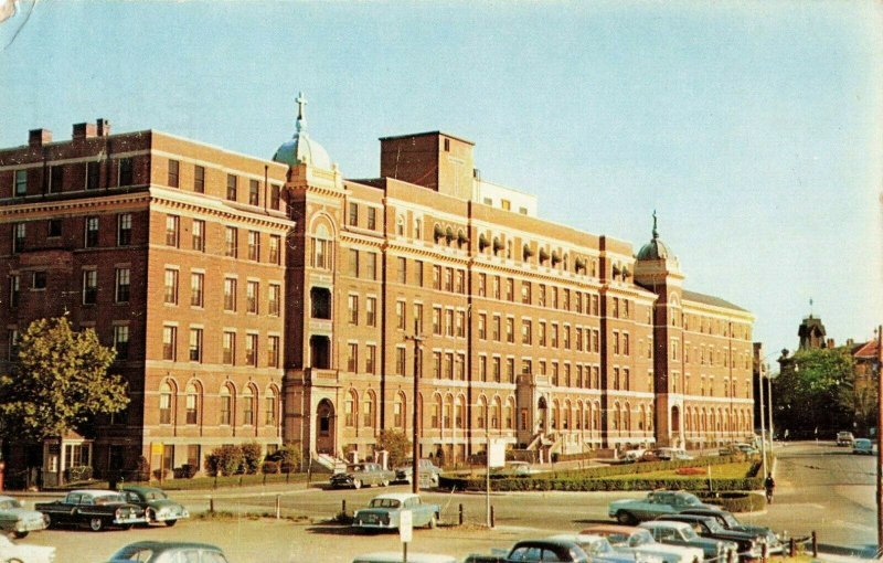 Postcard St Mary's Hospital Waterbury Connecticut