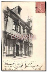 Old Postcard Bourges Old House of the White Queen