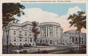 Physics Labratory and Convocation Hall, Toronto, Canada, Early Postcard, Unused