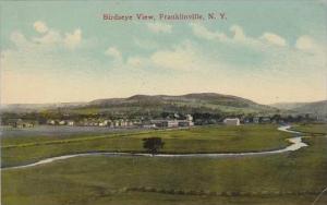 New York Franklinville Birdseye View
