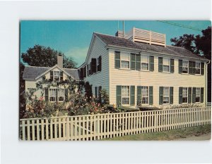 Postcard The Emily Post House and Garden, Edgartown, Massachusetts