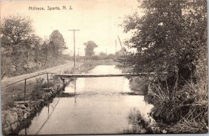 Postcard NJ Sparta - Millrace
