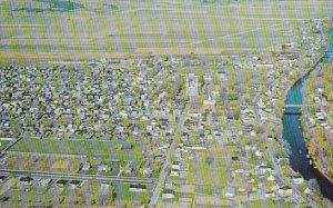 Canada Louiseville Aerial View Montreal Quebec 1970