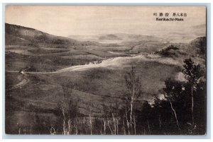 Hokkaido Japan Postcard Scene in Karikachi-Plain c1910 Unposted Antique