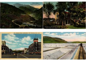 USA UTAH UT 83 Vintage Postcards (L2616)